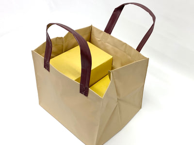 テイクアウトバッグ（小）　エコバッグ　お買い物　ビニールバッグ　小さめ　お手入れ簡単　日本製　手作り キッカワ